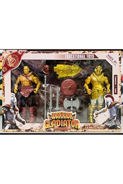 Toybox Gladiator Action Figure Set 2 Pieces with Accessories Boxed Series 2