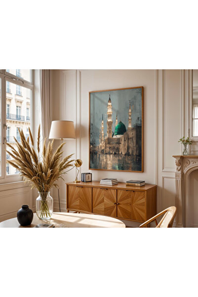 Tuba Decor Sufragerie cu cadru din lemn dintr-o singură bucată, sufragerie, b...