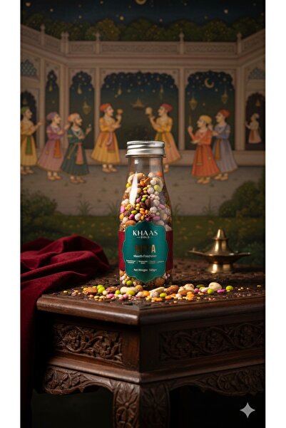 vital tea معطر فم خاس جولد ميفا - عبوة من 6 قطع (180 جم) - بنكهة الشمر والتمر...