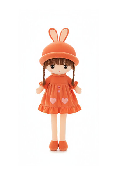 TOY LAND Cute Bunny Hat Plush Doll 45CM – Soft Stuffed Girl Doll Toy for Kids...