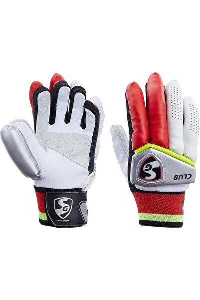 SG Club LH Batting Gloves Small Junior – Premium PVC & Cotton Palm