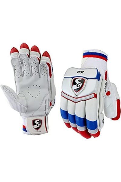 SG Test RH Junior Cricket Batting Gloves – Premium Leather, Comfortable Fit, ...