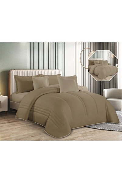 smart home Luxury 6-Piece Bedding Set – Duvet Cover, Fitted Sheet, Pillow & C...