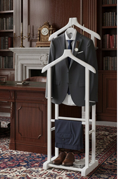 Woodenbend Stone Çift Tepeli Dilsiz Uşak Beyaz – Masif Kayın Ağacı Lake Boya ...