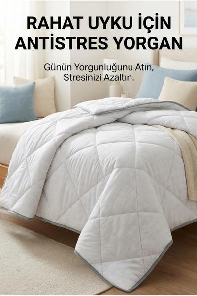 YUNUSOĞLU HOME Антистресова ковдра з наповнювачем з волокна Антистресова ковд...