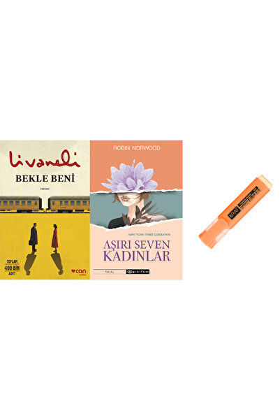 CAN Bekle Beni + Aşırı Seven Kadınlar 2 Kitap Set KALEM HD