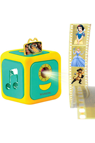 HASEPE HASEPE Children's Story Projector, Interactive Cube With Romanian Narr...