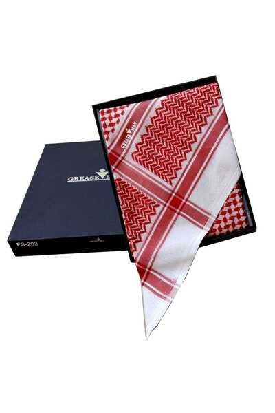 greas Men's red Grace Man shemagh, excellent quality