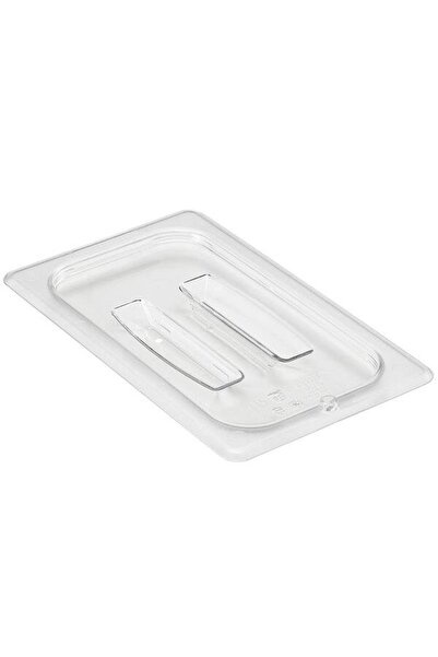 CAMBRO GN 1/4 Gastronom Kulplu Küvet Kapağı, Polikarbon Küvet Uyumlu - 40CWCH135