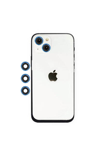 eco port iPhone 14 Shine Camera Lens - Blue