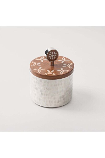 homez Pearl Collection Oud Burner Storage With Lid, Silver, 11*11*11.5 cm