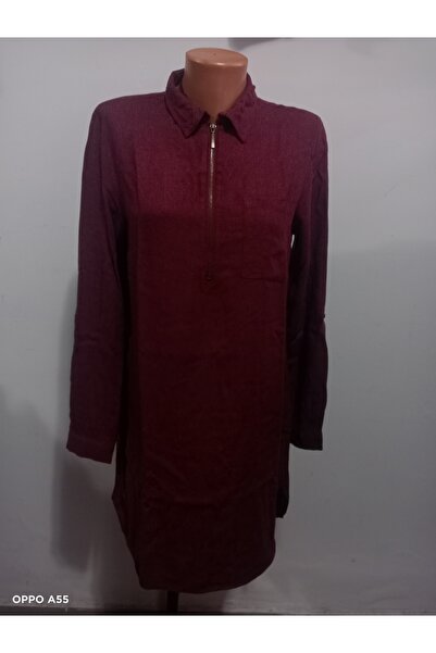 MODA Önü yarım fermuarlı tunik