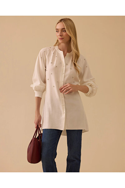 SCL Hakim Yaka Taşlı Tunik