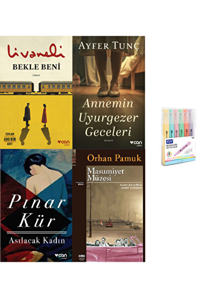 Can Yayınları Bekle Beni + Annemin Uyurgezer Geceleri + Asılacak Kadın + Masu...