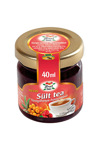 Fruit Tea Ceai copt cu miere, merișoare și cătină, 40 ml