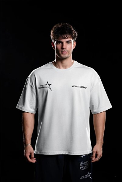 iac iron athletics club تي شيرت بروفن أوفرسايز