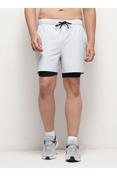 Zaecy 2-in-1 Shorts for Men – Frost Ash
