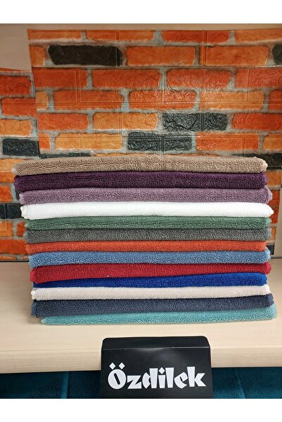 Özdilek Svv Border Thick & Soft Hand-Face Towel (40X76) - Dark Teal (Dark Tur...