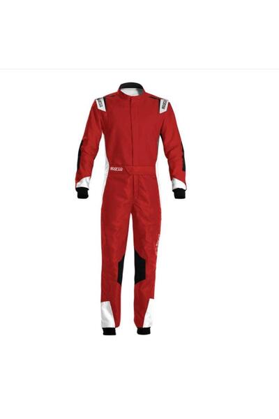 Sparco K41 X-Light Fia Onaylı Yarış Tulumu Çocuk 150 Beden Kırmızı