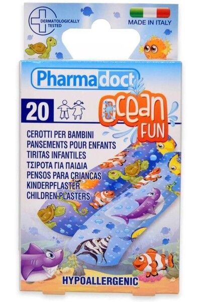 Pharmadoct OCEAN FUN CHILDRENS BANDAGE 20'S