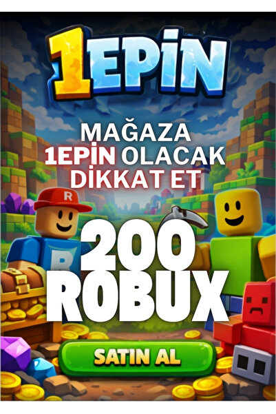 1epin Roblox 200 Robux 2$ - USD