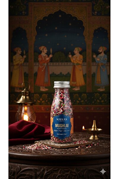 vital tea خاس جولد موغلاي - عبوة من 6 × 140 جم معطرات للفم - الشمر والتمر وال...