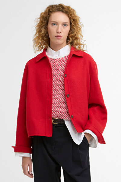 Barbour Amanda Dış Gömlek RE16 Poppy Red