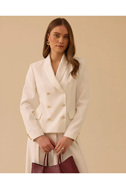 SCL Düğmeli Kruvaze Ceket