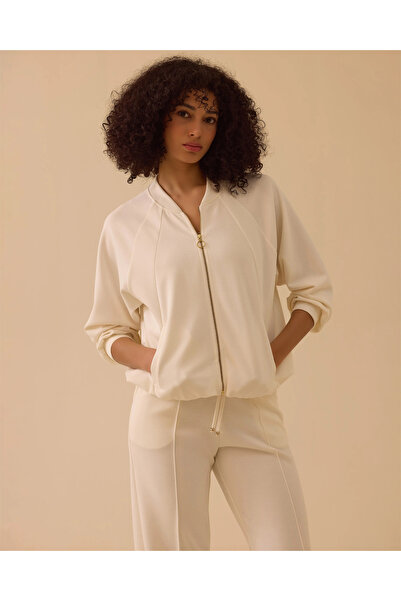 SEÇİL Fermuarlı Cepli Balon Ceket