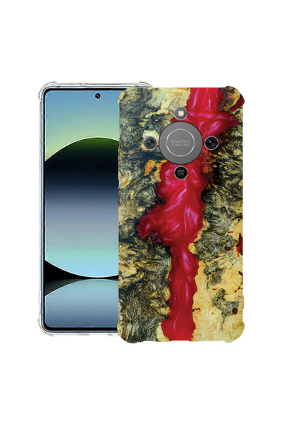 bestcase Husă Anti Shock Case For Honor Magic8 Lite, cu Design Colors Of Univ...