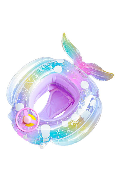 Krista Zgardă pentru copii cu chiloței, volan și coadă de sirenă, 70 x 75 cm,...