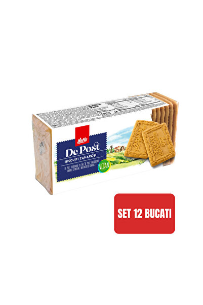 Nefis SET 12 BUCĂȚI - Biscuiți cu vanilie pe bază de plante 340 g