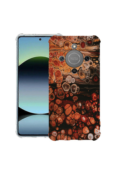 bestcase Husă Anti Shock Case For Honor Magic8 Lite, cu Design Wood Pattern, ...