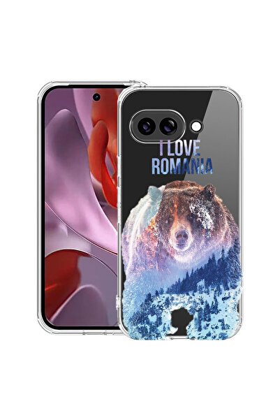 bestcase Αντικραδασμική θήκη για Google Pixel 10a, με σχέδιο I Love Romania, ...