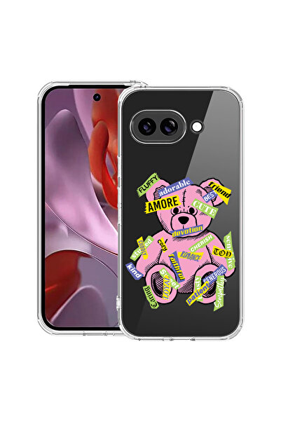 bestcase Anti Shock Case For Google Pixel 10a, with Teddy Bear Amour Design, ...