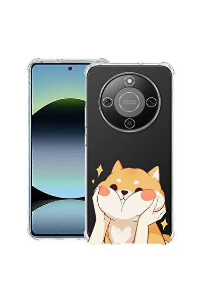 bestcase Husă Anti Shock Case For Honor Magic8 Lite, cu Design Emoji - Sweet ...