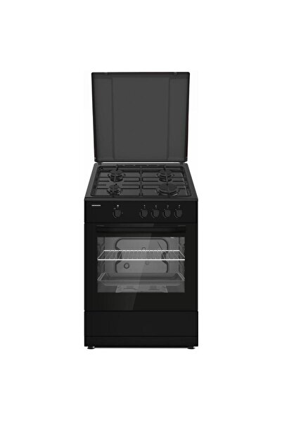 Heinner Aragaz pe gaz HFSC-SME66IBK cu 4 arzătoare, aprindere electrică, capa...