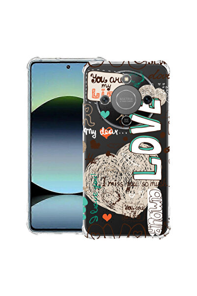 bestcase Αντικραδασμική θήκη για Honor Magic8 Lite, με σχέδιο Love, 3128364 A...