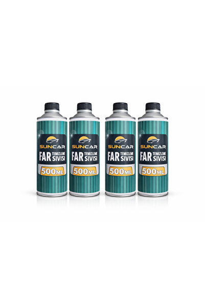 FAR TEMİZLEME SIVISI 500 ML 4LÜ SET