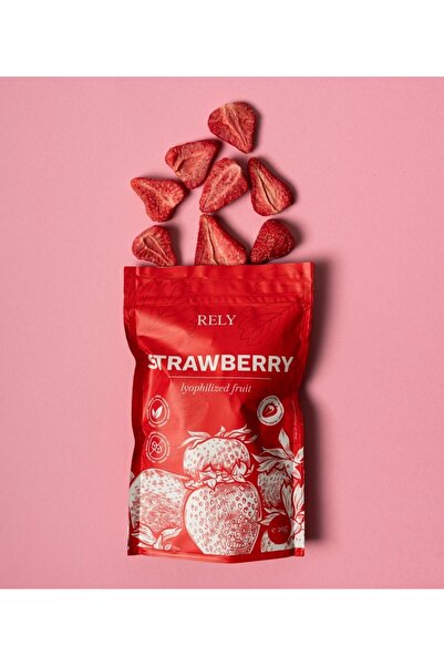 RELY Capsune liofilizate felii - 18g -