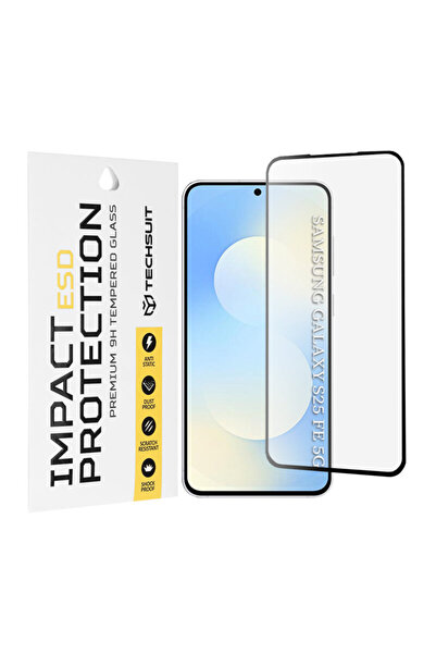 Techsuit Sticlă ESD pentru Samsung Galaxy S25 FE, neagră