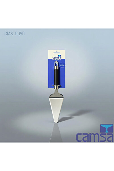 Queen’s Kitchen Black Handle Steel Spatula