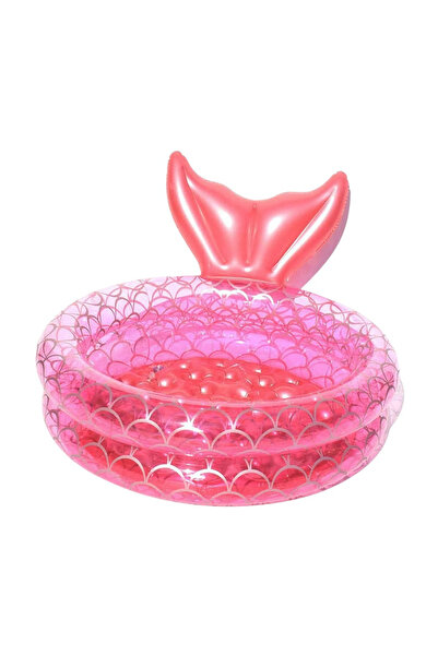 Krista Inflatable children's pool Sirena round, PVC, with drain, 120 cm