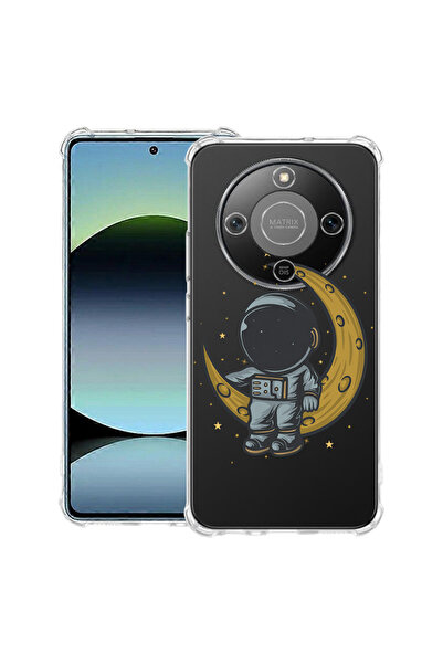 bestcase Husă Anti Shock Case For Honor Magic8 Lite, cu Design Astronaut on M...