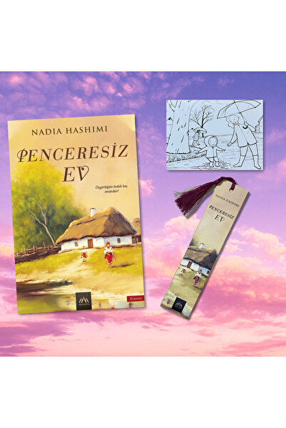 Arkadya Yayınları PENCERESİZ EV / PÜSKÜLLÜ AYRAÇ VE KARTPOSTAL HEDİYE