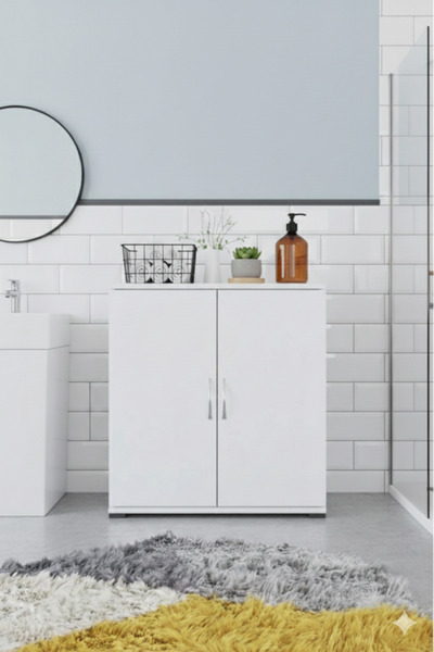 KZY Mobilya 4 Bölmeli Banyo,Havlu Dolabı