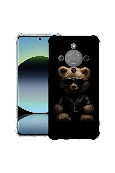 bestcase Αντικραδασμική θήκη για Honor Magic8 Lite, με σχέδιο Bear Style, 312...