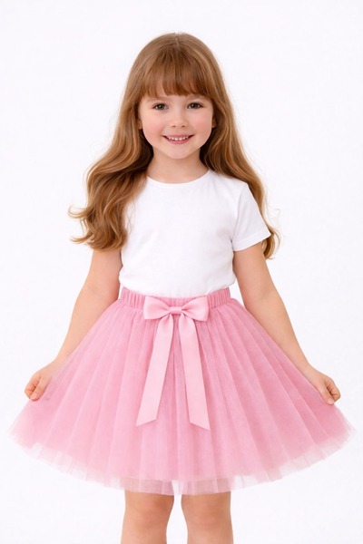 Nacar 23 Nisan 29 Ekim Gösteri Kıyafeti Kız Çocuk Tütü Etekli Şık Etek