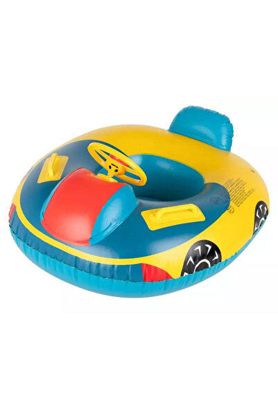 Krista Inel gonflabil pentru copii cu volan și chiloți, PVC, 80 x 65 cm