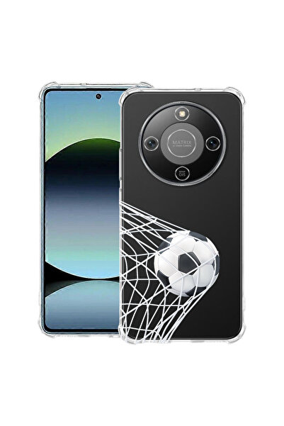 bestcase Αντικραδασμική θήκη για Honor Magic8 Lite, με σχέδιο ποδοσφαίρου - G...